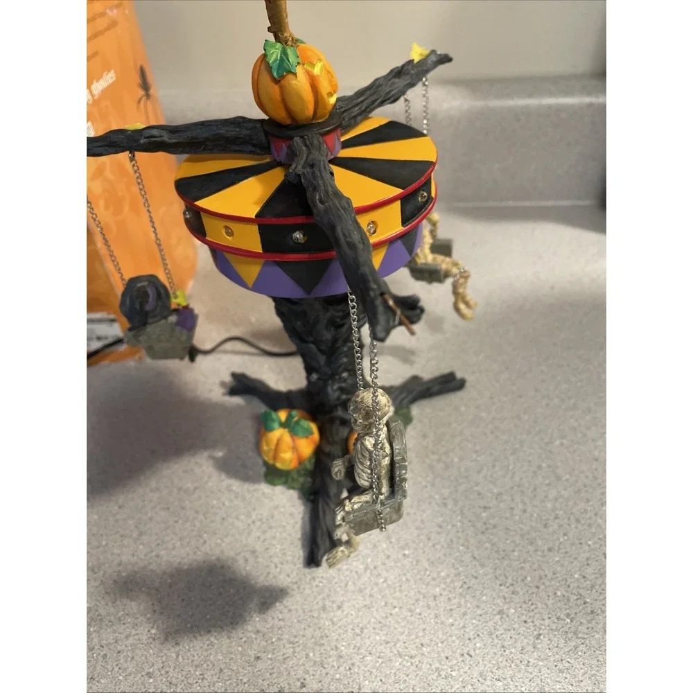 Department 56 Halloween Swinging Ghoulies Village Accessory Retired